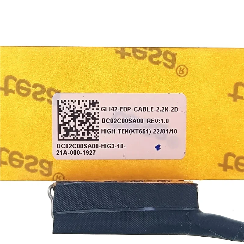 หน้าจอวิดีโอ Flex Cable สำหรับ Lenovo IdeaPad 5 Pro 14ITL6 82L3 14ACN6 82L7 14 PLUS แล็ปท็อป LCD จอแสดงผล LED ริบบิ้นสายกล้อง