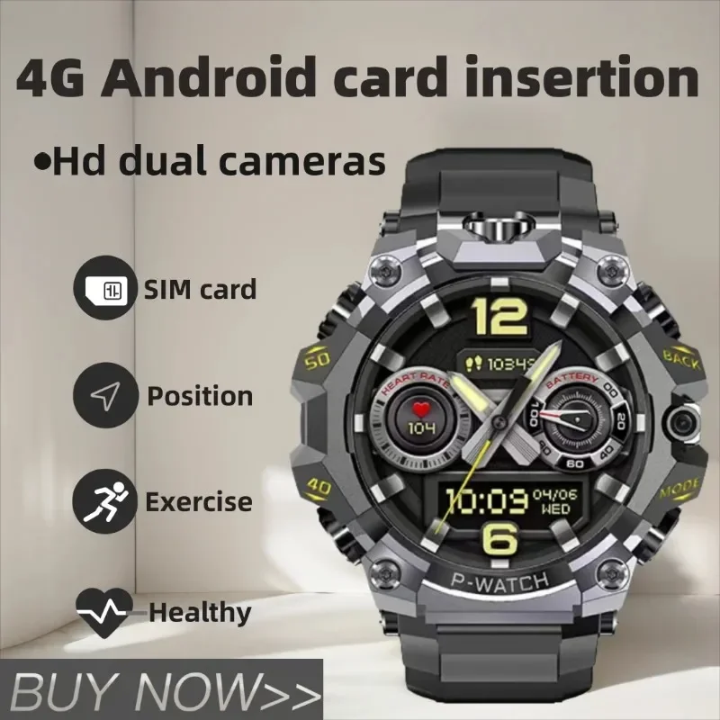 

Watch 5g Full Netcom Smartwatch 1.5 inch AmoledHD Screen inset 4g/5g Sim Card GPS WIFI IP68 Waterproof Swimming Smart Watch