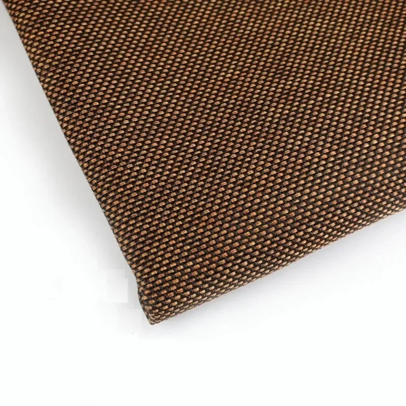 L .X. Vintage Acoustic Speaker Grill Cloth Fabric For Marshall Brown & Blk 0.75 x0.75M