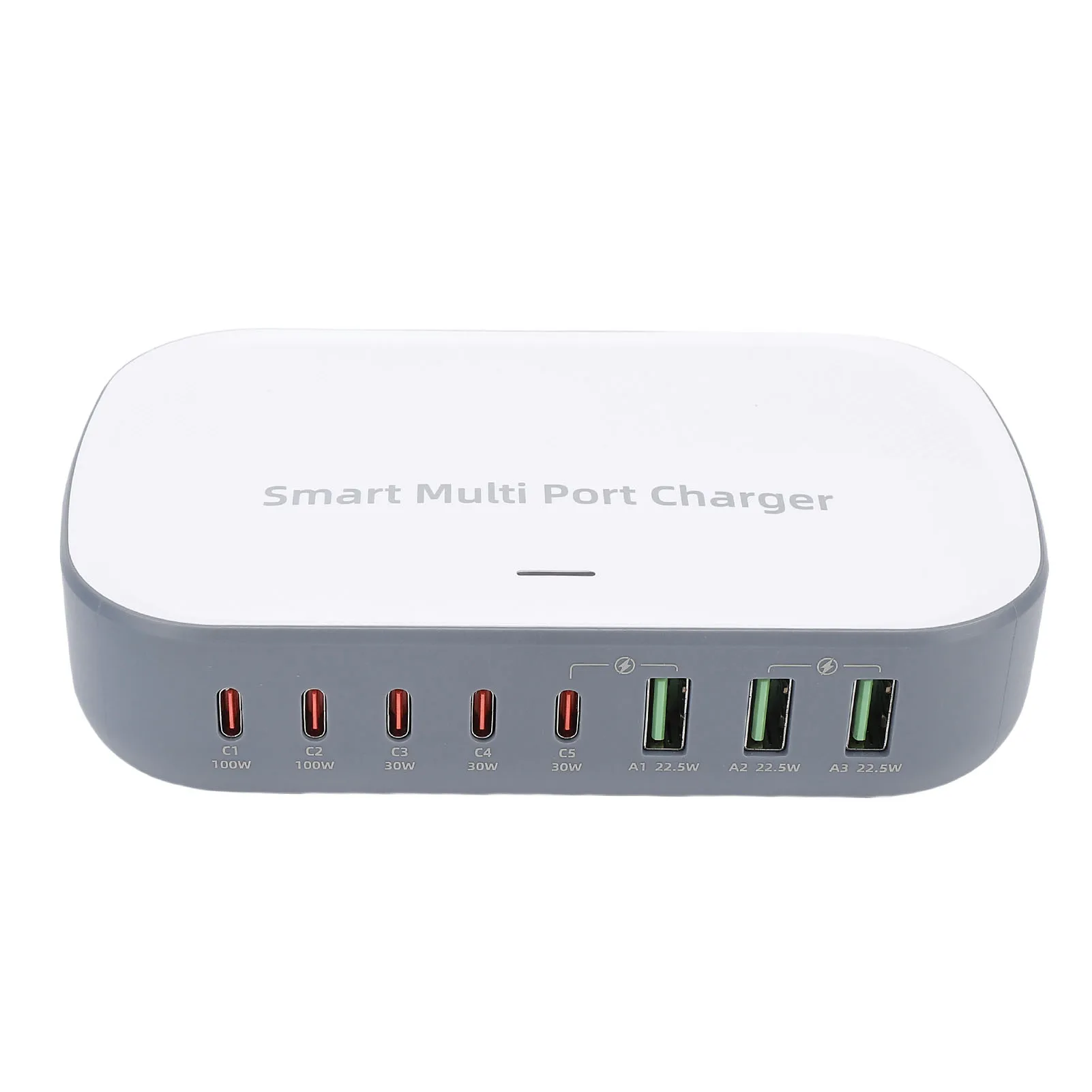 

Многопортовая USB-зарядная станция для быстрой нескольких предотвращения PD100W для телефона Многопортовая зарядная станция PD100W