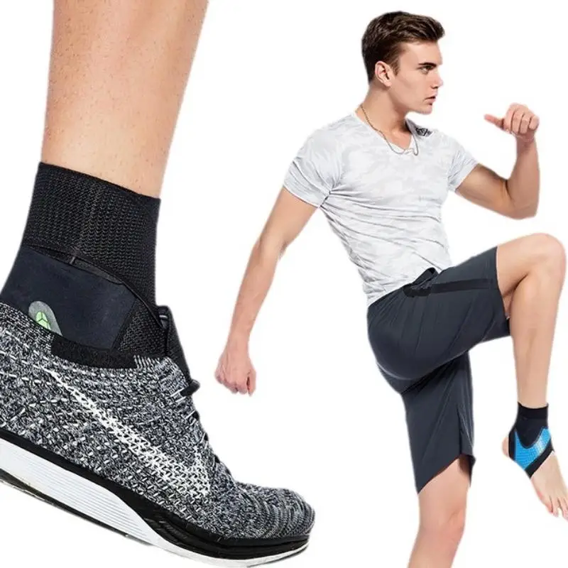 

1 шт. ультратонкий бандаж для лодыжки, компрессионный ремень, стабилизирует сухожилия, фиксация лодыжки, предотвращает растяжение лодыжки