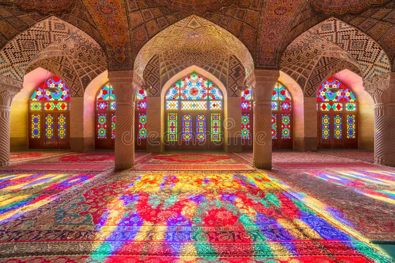 Nasir Al Mulk Mosque Shiraz Iran Palace Castle Birthday Party Photo Background Photography Backdrop Studio Poster Banner