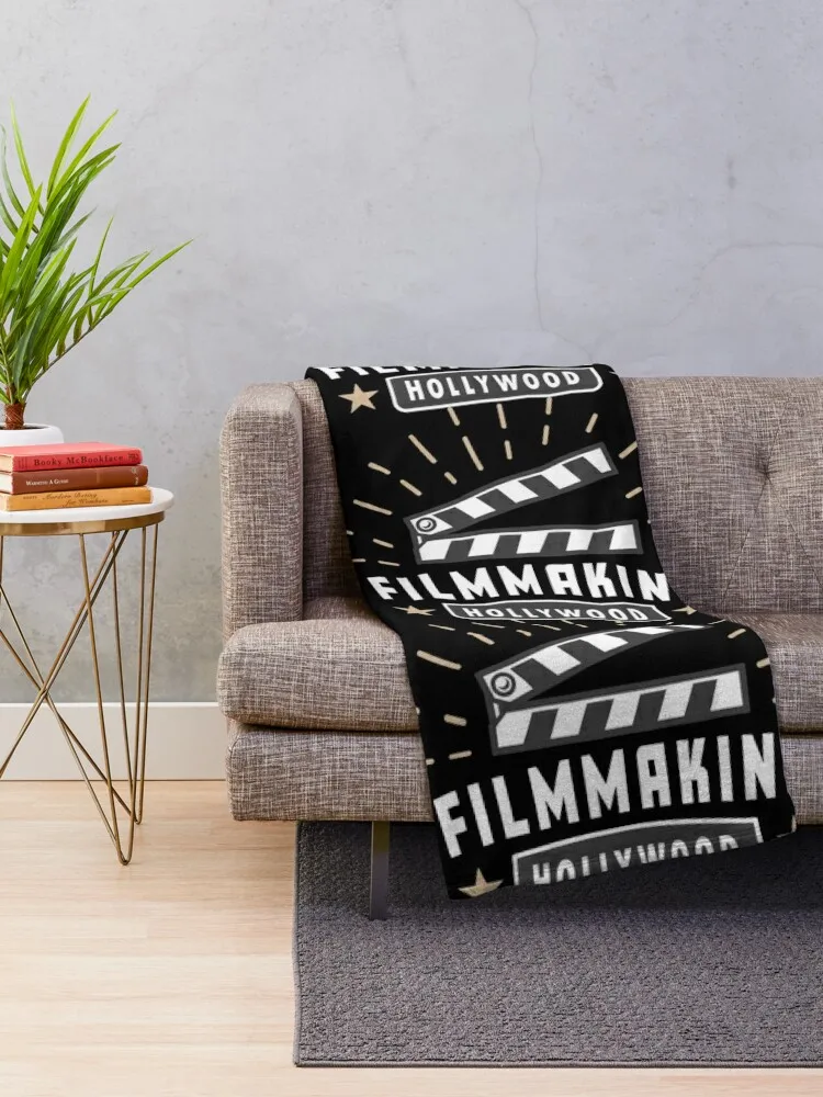 FILMMAKING HOLLYWOOD, CALIFORNIA Throw Blanket Moving Fashion Sofas Extra Large Throw Blankets