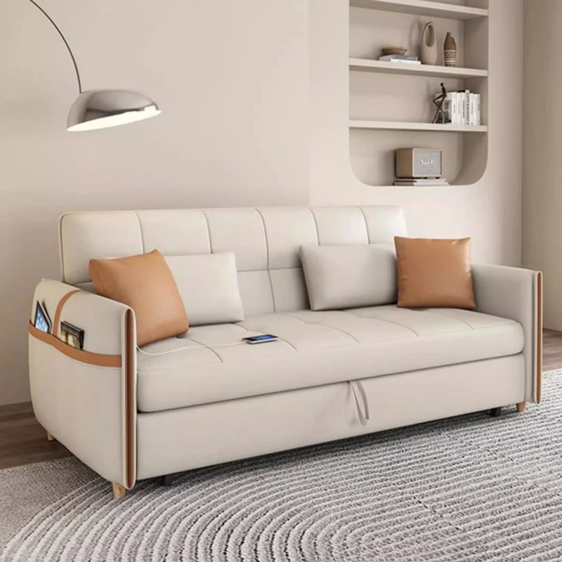 Nordic Fabric Unique Sofas Two Seater Recliner Armchair Sofas Floor Lounge Folding Divani Da Soggiorno Living Room Furniture