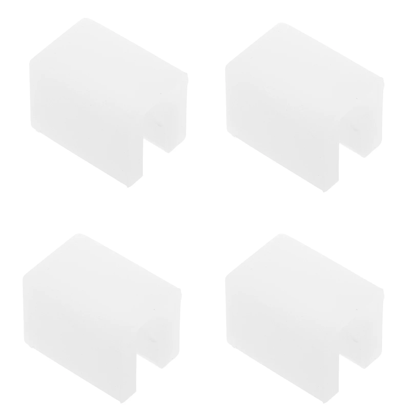 

4pcs Anti Collision Silicone Corner Drawer Handle Childproof Cabinet Guard Baby Safety Protector Transparent Design Furniture