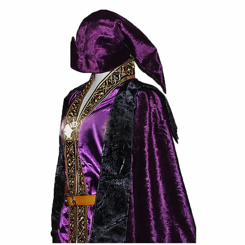 

Косплей Albus Dumbledore 2025 22 со шляпой, костюм на Хэллоуин