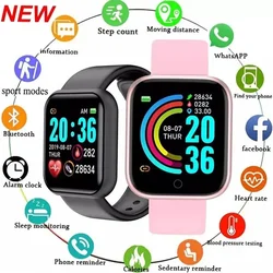 Multifunctional Smart Band Women Men Fitness Bracelet Heart Rate Monitor Sports Pedometer Caller Alert Sleep Tracker Watch