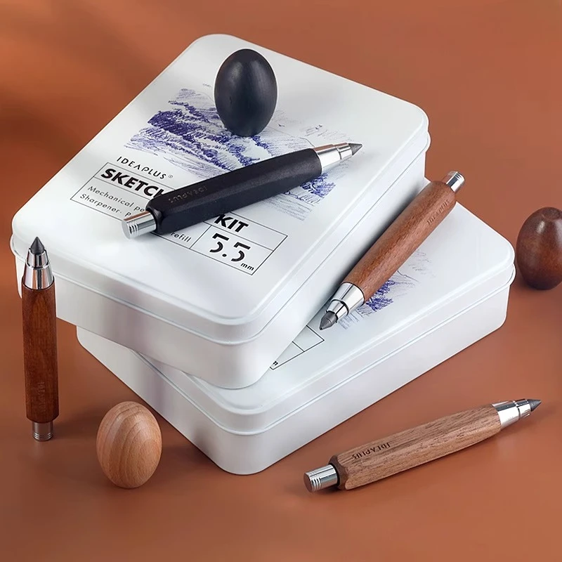 nuovo-colte-log-56mm-matita-automatica-design-architettonico-matite-meccaniche-in-legno-massello-studente-per-ufficio-che-scrive-matite-carine