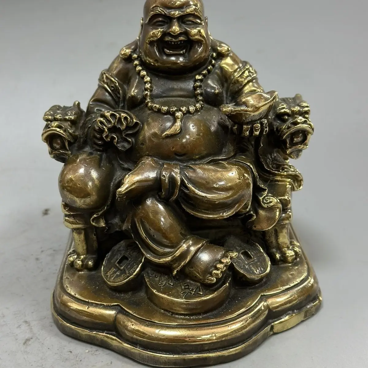 Laughing buddha wealth maitreya buddha Statue Sculpture Figurines Home Garden Decoration Statues For House