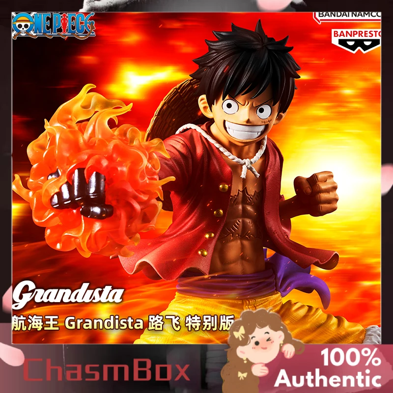 

Bandai Grandista One Piece Monkey D Luffy Special Edition Action Figures Gift Ideas For Valentine'S Day Desktop Decoration