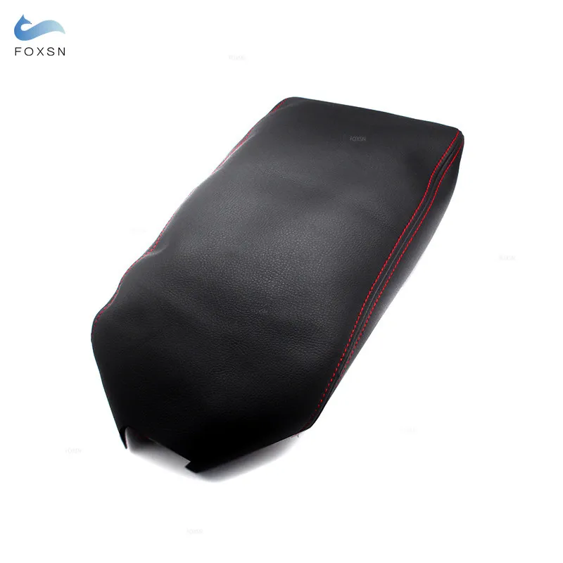 Car Interior Accessories Center Control Armrest Box Cover Microfiber Leather Trim For Toyota Camry 2012 2013 2014 2015 2016 2017