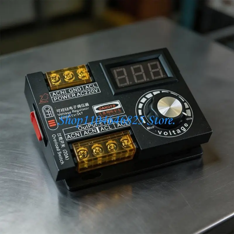 Voltages Regulator Motor Speed Controller Stepless Adjustable Electronic Voltages Regulator for Fan Motor Grinders