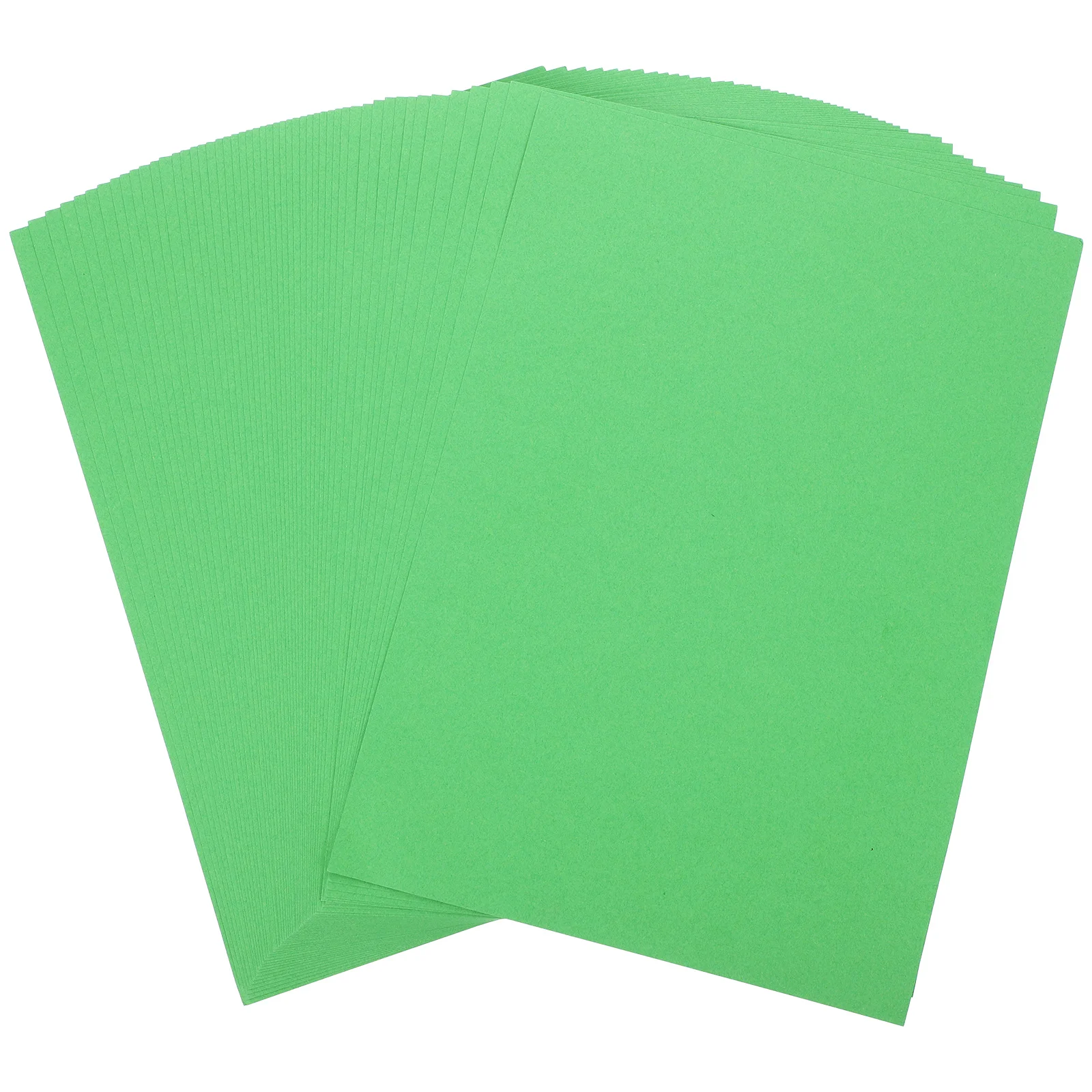 

100 Pcs Origami Paper Handmade Jam DIY Supplies Handicraft Papers Green Colored Construction Crafts Child