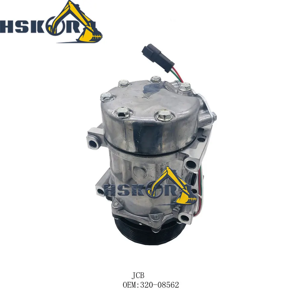

TOSD-27-002 for JCB Excavator Engine Air Conditioner Compressor Assy 320-08562