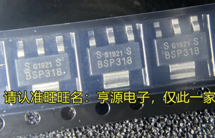 BSP318SL6327 BSP318S BSP318 En stock 48 heures d'expédition