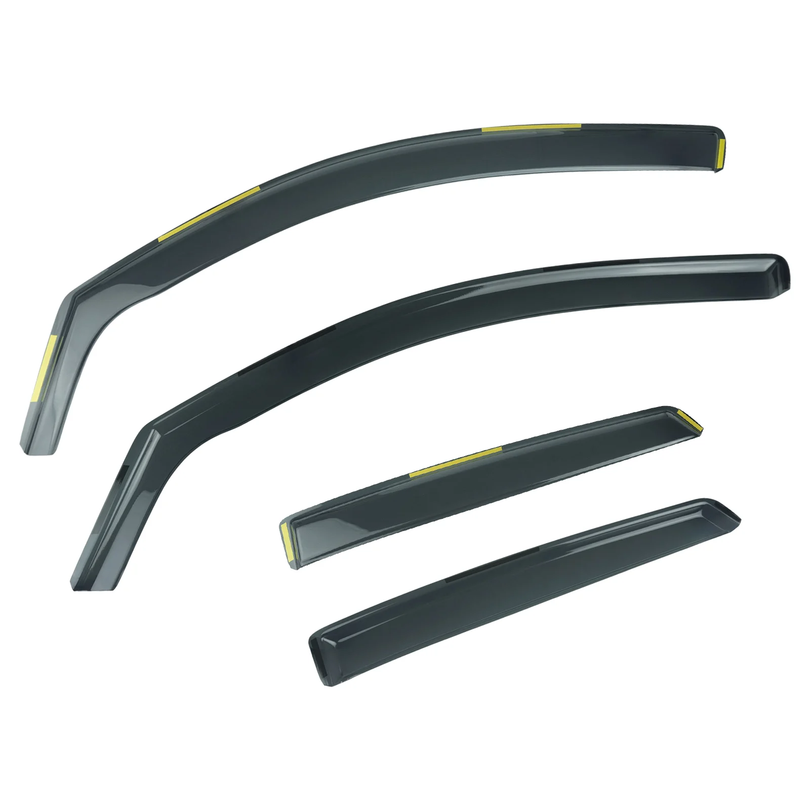 4pcs Wind Deflectors Edgevisors Tint For Audi Q3 RSQ3 8U MK1 5-Door SUV 2011-2018 Auto Window Wind Rain Sun Guard Deflector