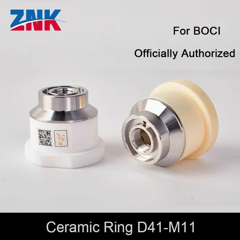 ZNK High Quality Original Laser Ceramic Rings D41 H34 M11 Nozzle Holder For BOCI  Laser Cutting Machine