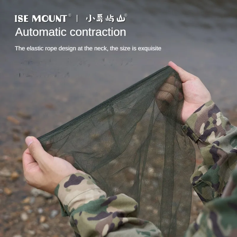 ISE MOUNT Outdoor Insect repellent yarn cap,Anti-mosquito tools,anti-mosquito mesh yarnfishing or camping gear