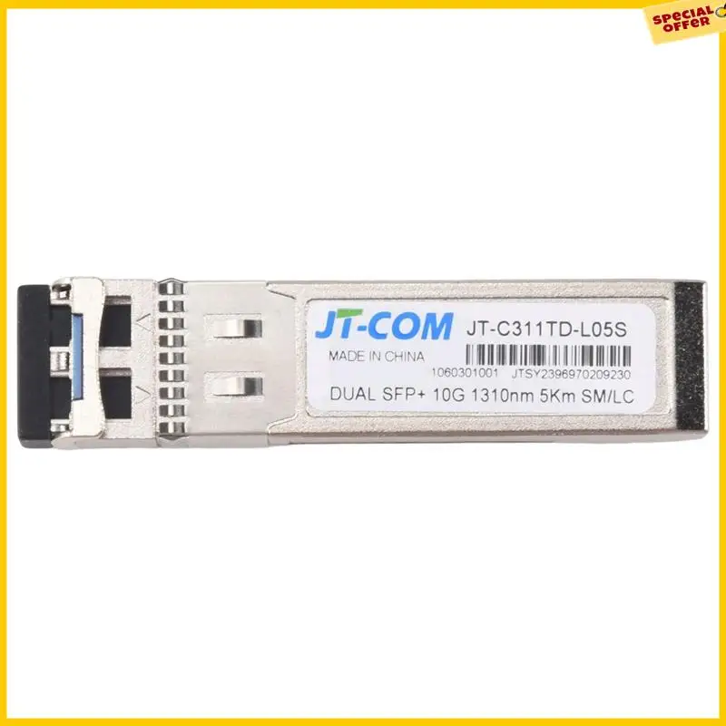 A25P 2X JT-COM 10G SFP + Modulo Duplex LC SFP Modalità Singola 5Km Modulo Fibra Ottica 1310Nm Per Switch Mikrotik/Huawei