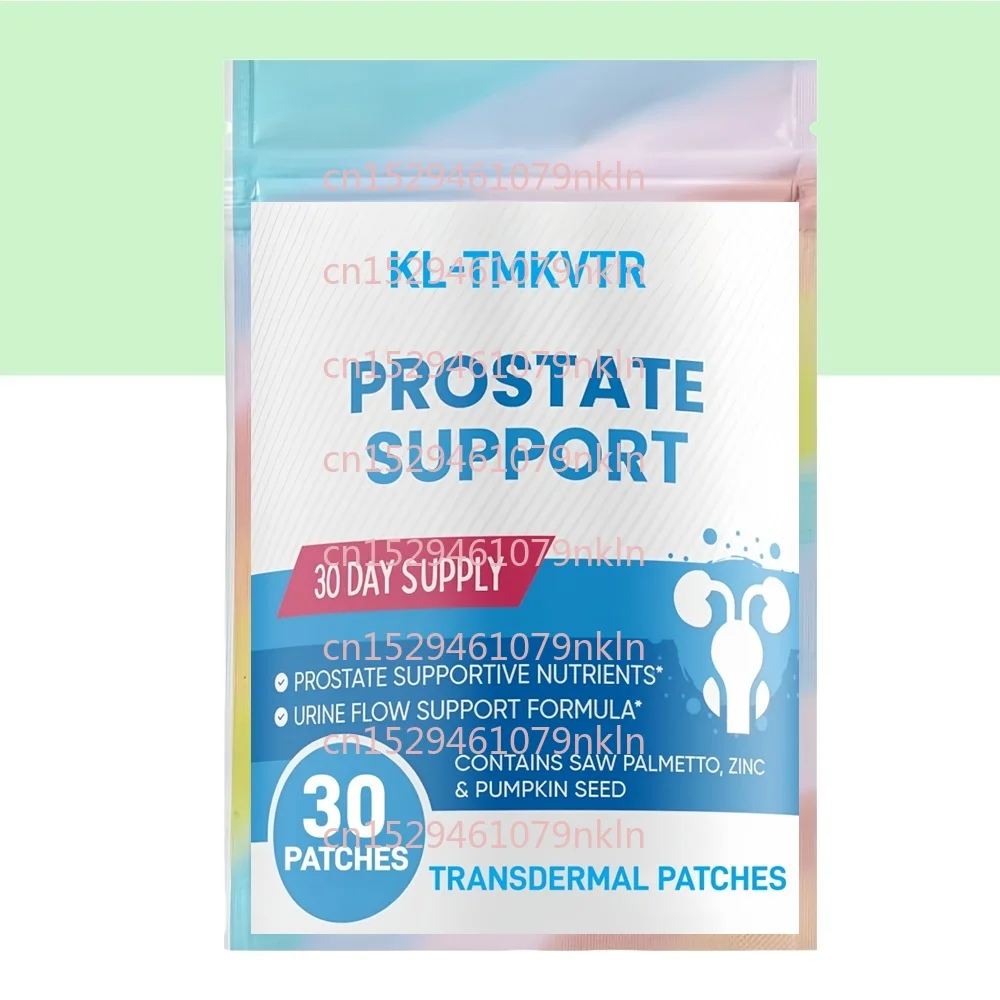 30 Patches Prostate Support Transdermal Patches for Men With Saw Palmetto Improves Sleep & Bladder Discomfort