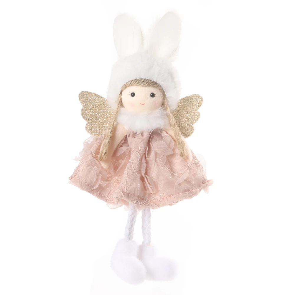 Angel Doll Ornament Christmas Antler Angel Pendant Birthdays Cute And Festive Decoration Suitable For Various Settings For Bags