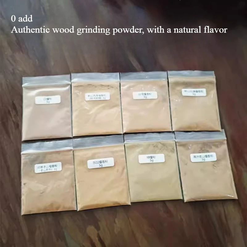 11 Types Sandalwood Powder Trial Packs Indian Old Shanxi Australian Taiwan Sandalwood Powder Enhancing Fragrance Bedroom Office