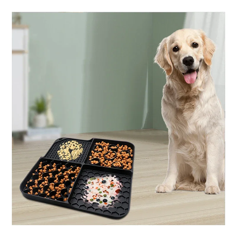 New Design Multifunctional Licking Pad Dog Silicone Licking Pad Hot Sale Food Grade Silicone Dog Licking Pad