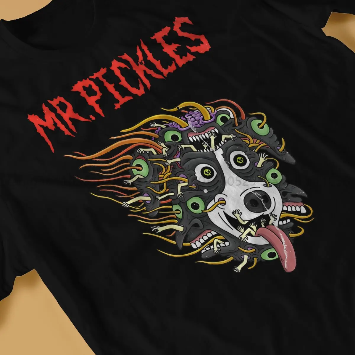 Thrash Tacular Men TShirt Mr Pickles Crewneck Tops T Shirt Humor Birthday Gifts