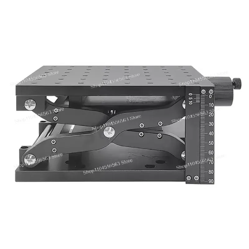 High Precision Manual Z Axis Lift Table 210x150MM Stroke 120MM with Scale HYHTZ210 Industrial Lab