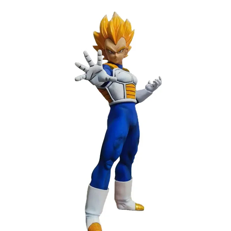 

27cm Anime Dragon Ball Figure GK Strongest In The Universe Vegeta Action Figure PVC Space Suit Vegeta IV Collection Model Toys