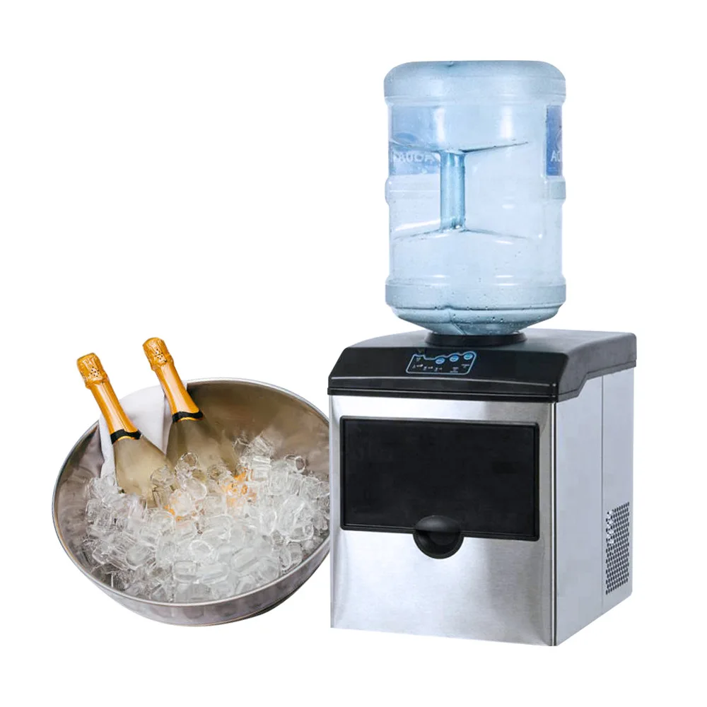 Ice cube maker Automatic bullet Automatic cleaning Water Commercial ice maker