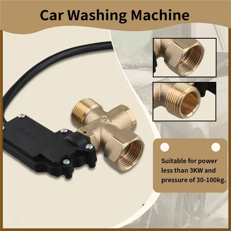 Dispositivo de interruptor automático de detección de presión de agua AB59-220V, modelo 55/58, lavadora de coche, accesorios de arranque/parada automática