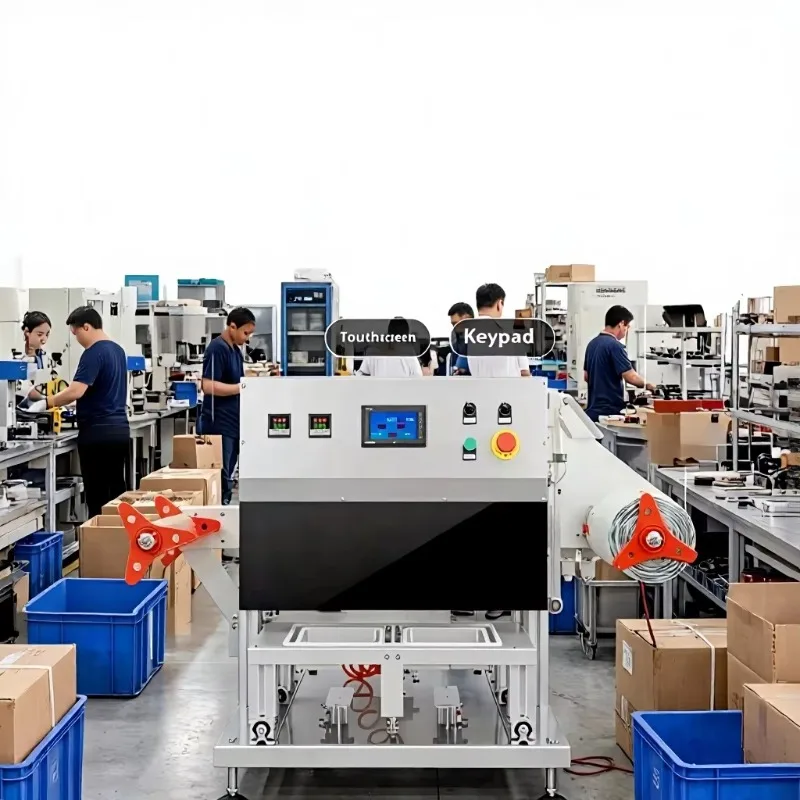 Auto Nitrogen‑Oxygen Filling Tray Sealer High Precision MAP Machine for Food Fresh Keeping