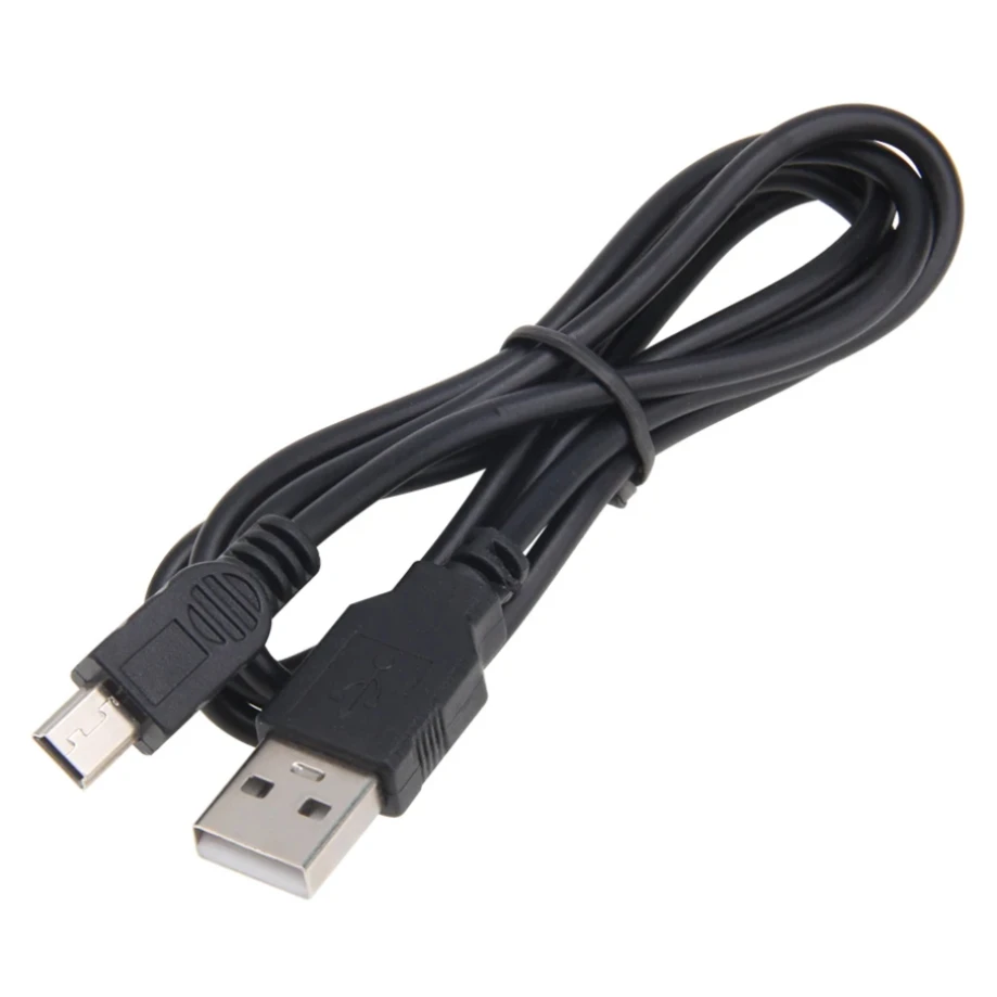 1000pcs 1m Mini 5Pin USB Charging Cable Line For PS3 Game Console Power Supply Charger Cord Accessories