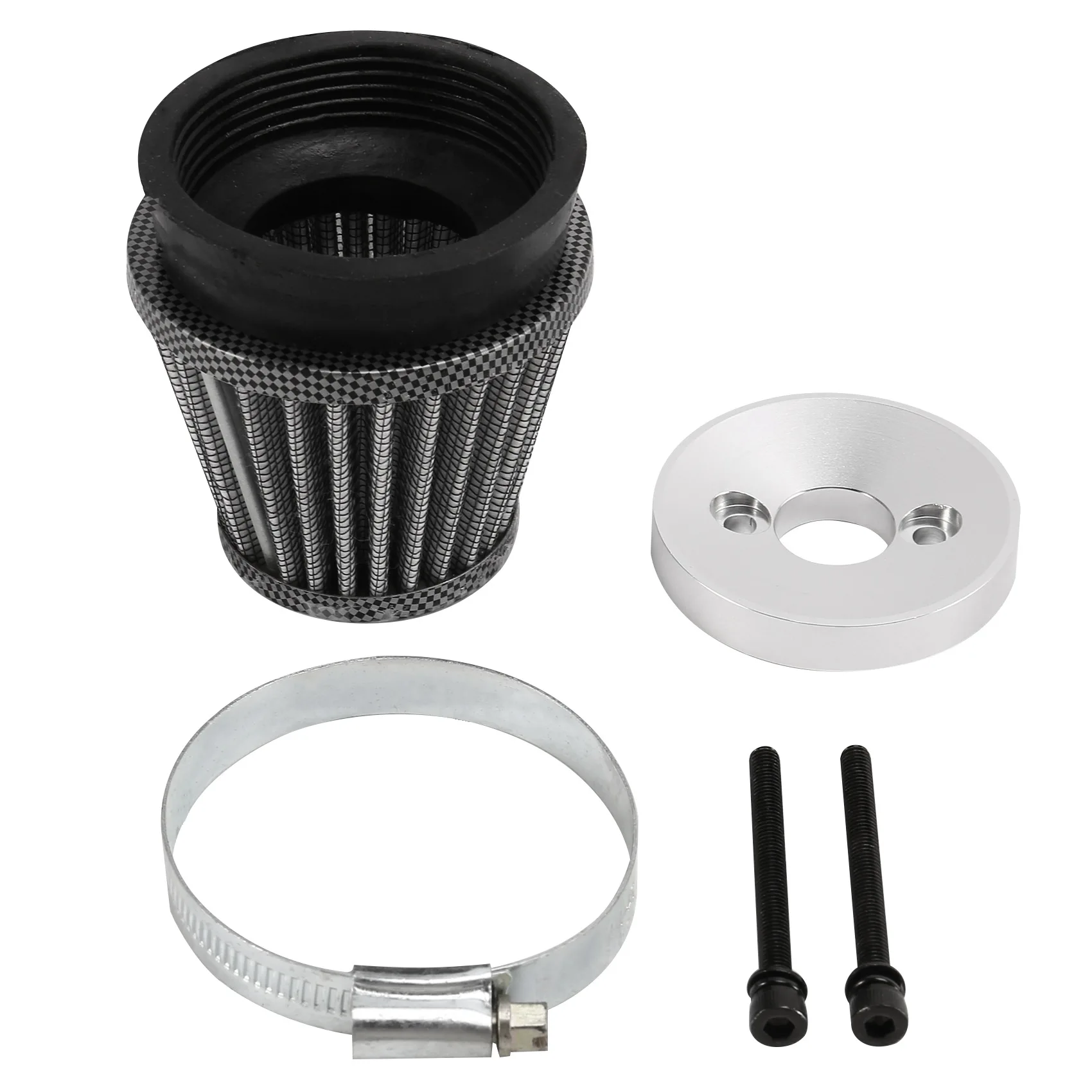 Metalen Luchtfilter Geschikt Voor Zenoah Cy 23cc 26cc 29cc 30.5cc 32cc 45cc Motoren Voor 1/5 Hpi Km Baja 5b 5T 5sc Rc Auto-Onderdelen