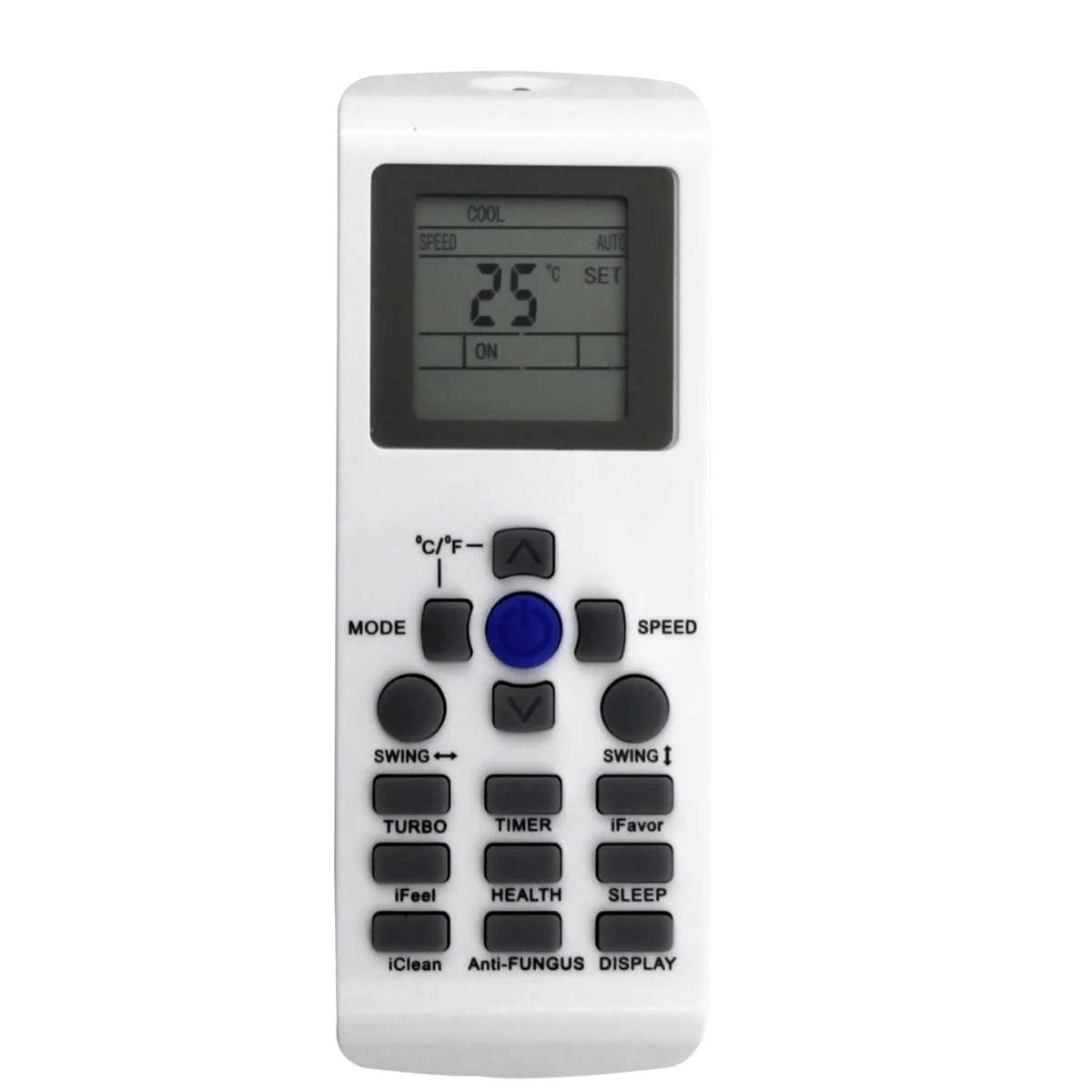 A57G-YKR-P/001E YKR-P/002E AC Remote Control Replace for AUX Air Conditioner Sub YKR-P/001E YKR-P/002E