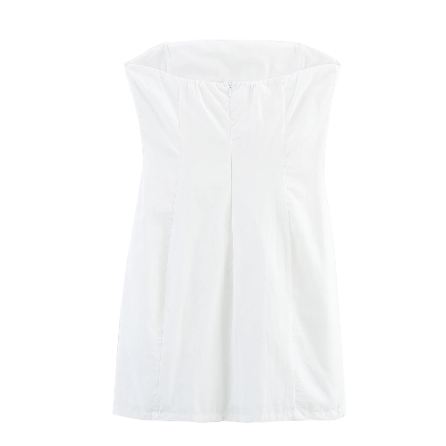 Vestido de Seda Bordado F de Moda Outono Novo JNLEAOG, Estilo Saia em Camadas, Sem Mangas, Decote Redondo, Casual