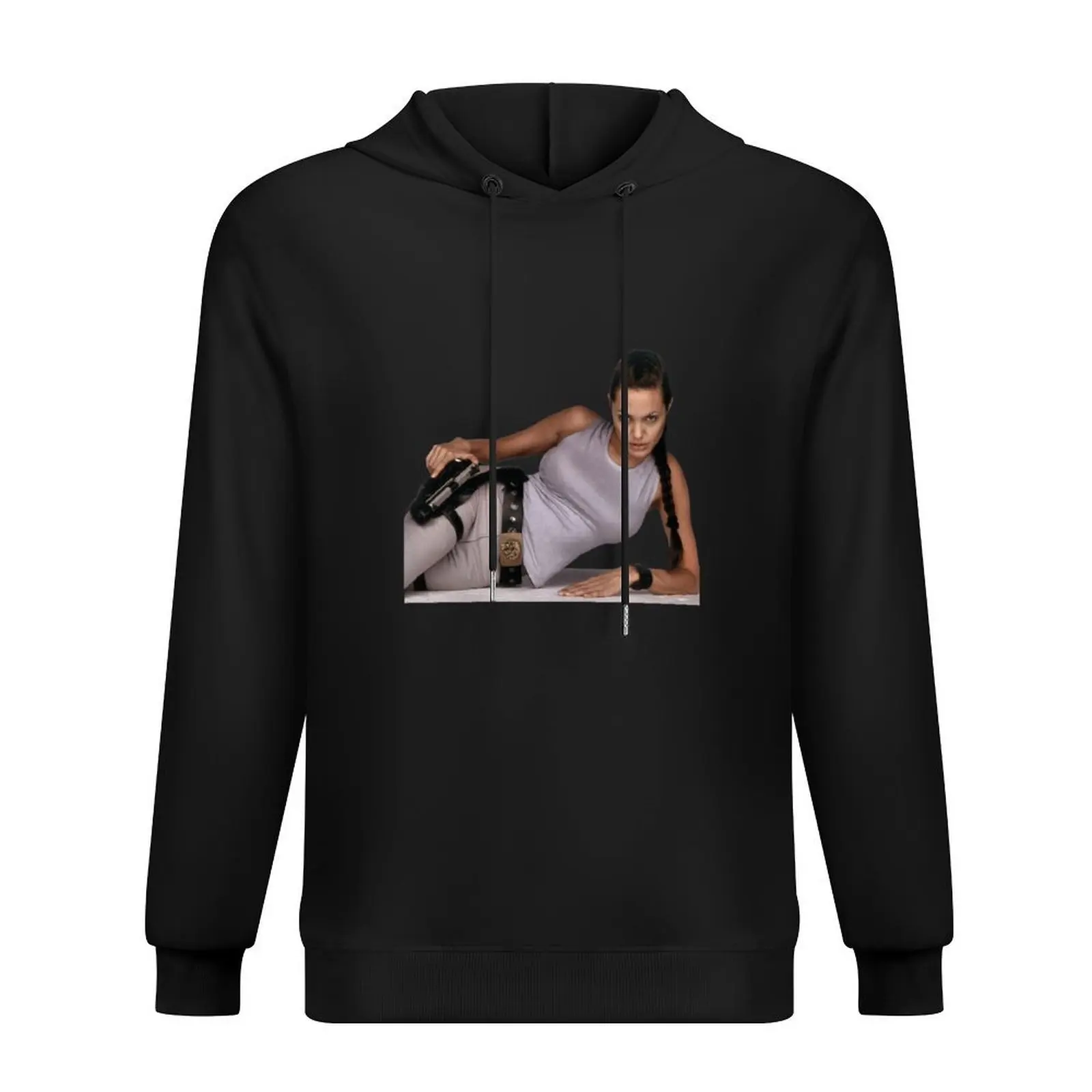 

Angelina Jolie as Lara Croft Tomb Raider Hoodie men's autumn clothes mens clothing autumn new products mens hoodie