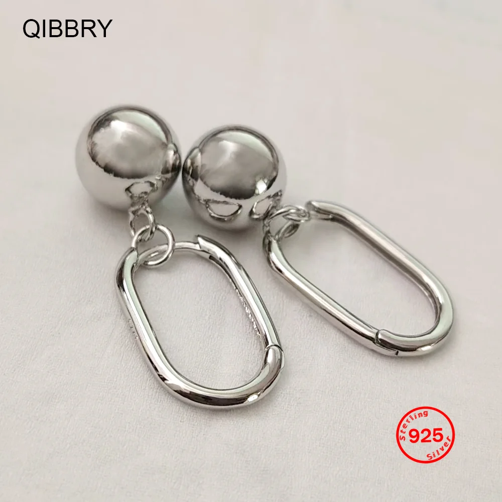 Female Pearl Drop Earrings Korean Fashion Sun Earring Stamp 925 Sterling Silver Chic Charm Golden Color Jewelery