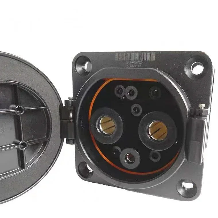 GBT DC for BYD Song Accessories Sealed Converter Adapter with Fast Charging Options 80A 150A 200A 250A Charger Inlet Socket