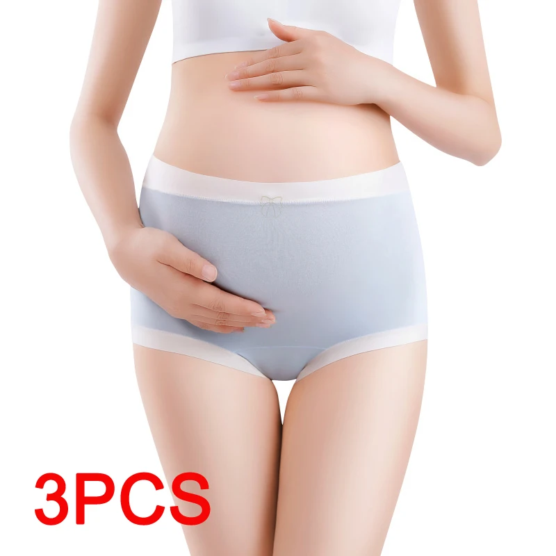 3 шт./комплект, трусы для беременных с высокой талией