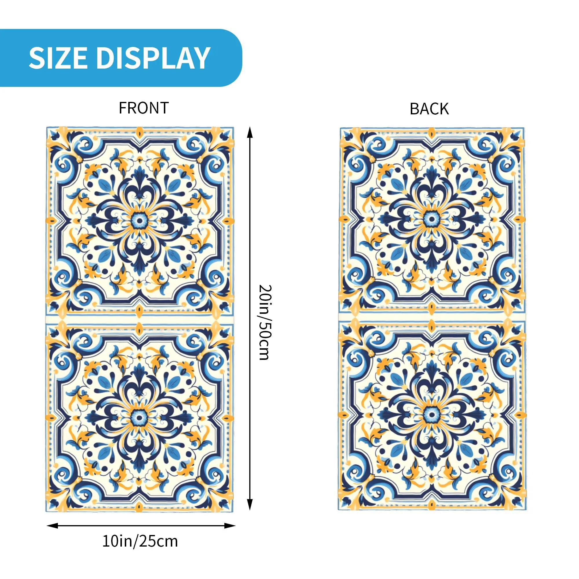 Portuguese Tile  (2) Bandana Neck Gaiter Printed Wrap Mask Scarf Multifunction Headband Running Unisex Adult Winter