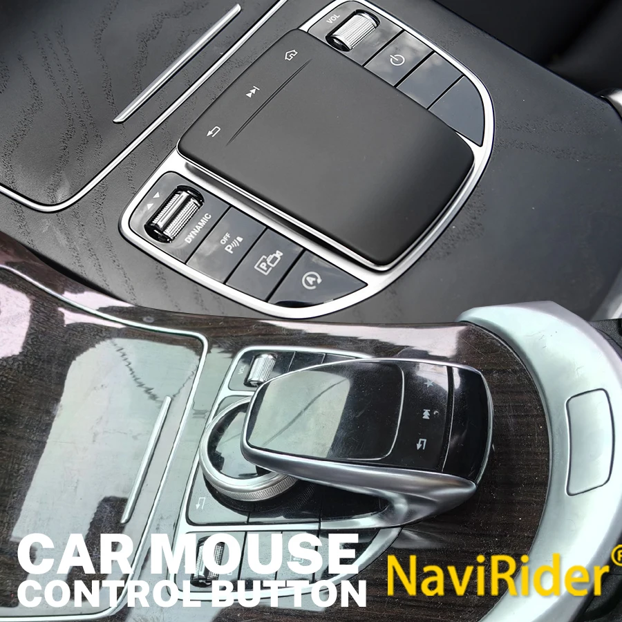 Car Mouse Control Button Auto Joystick For Mercedes Benz E Class C Class GLC Mouse Interior Car Center Control Touchpad