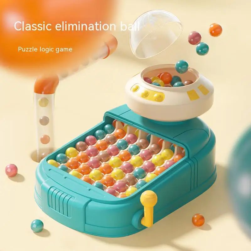 

Happy parent-child interaction space down board game fun educational training children to touch the toy love elimination game