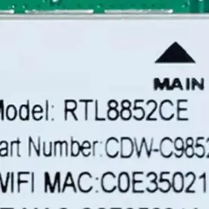 WiFi 6E RTL8852CE AX5400 Bluetooth 5.3 M.2 Wireless Tri band Adapter 2.4G/5G/6GHz 5400Mbps BT5.3 Laptop WiFi Signal Receiver