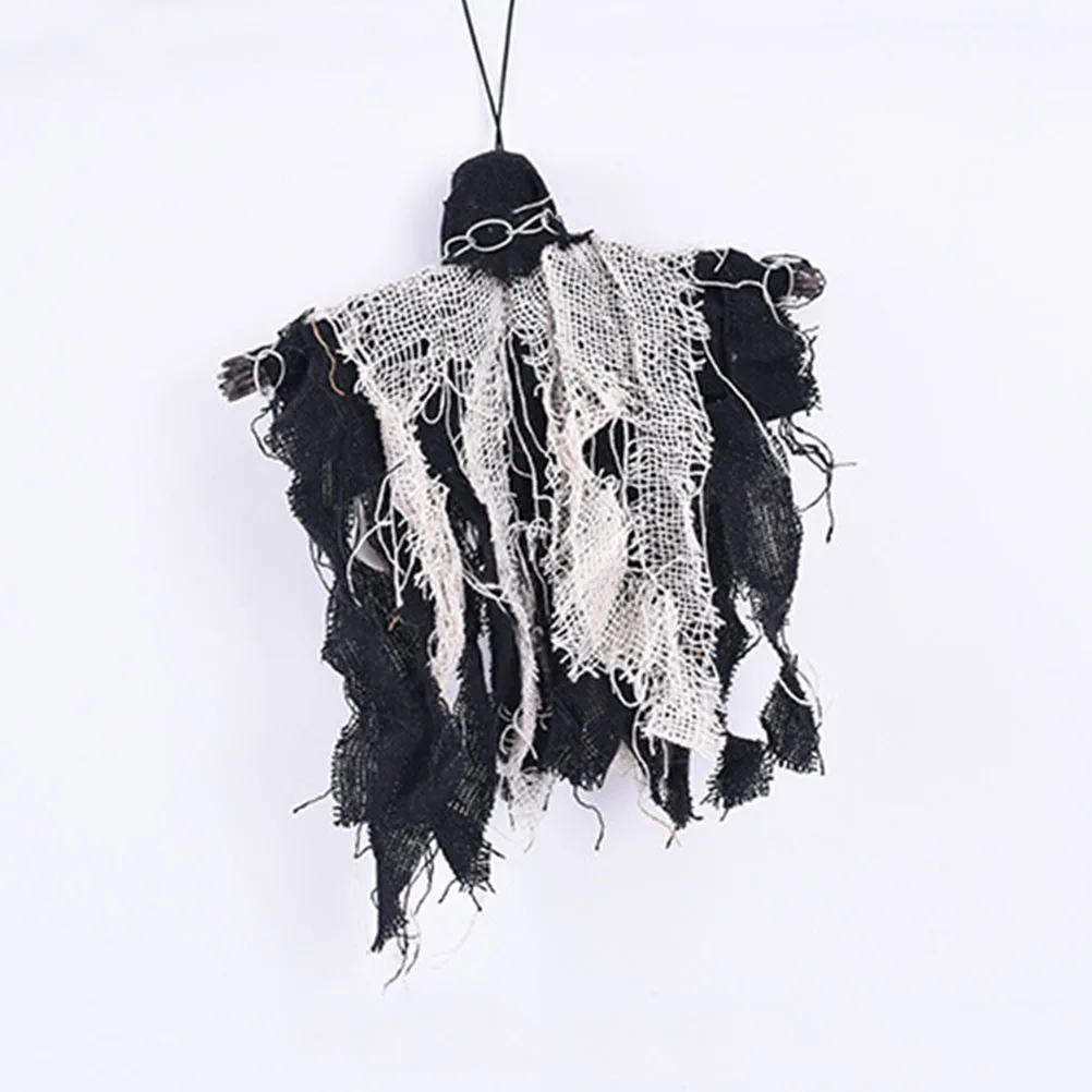 

Creepy Electric Sound Controlled Hanging Ghost for Halloween Parties Haunted Houses Scary Props Floating