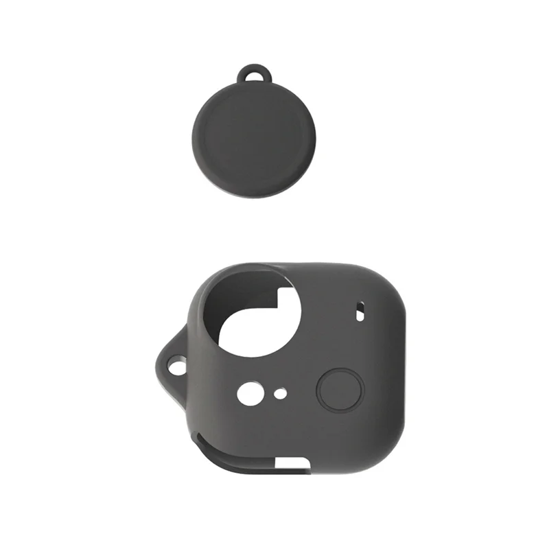 A13E-Protective Case With Lens Cap For Insta360 GO Ultra Thumb Camera Silicone Protective Accessories