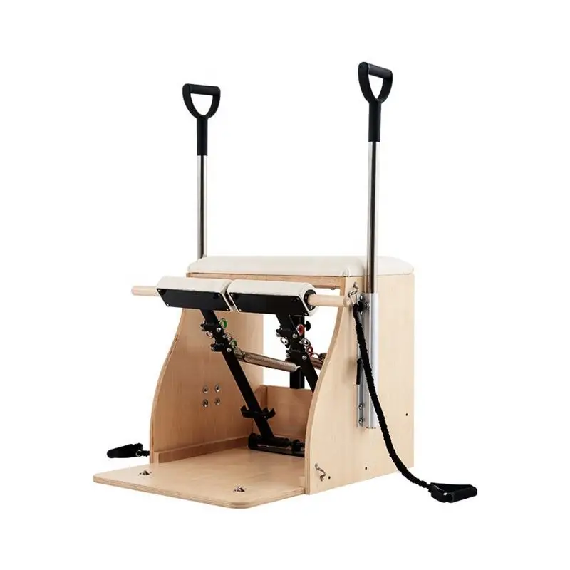 Hot Sale Studio and Home Use Basic Multifunctional Newest Maple Professional Gym Stability Pilates Chair