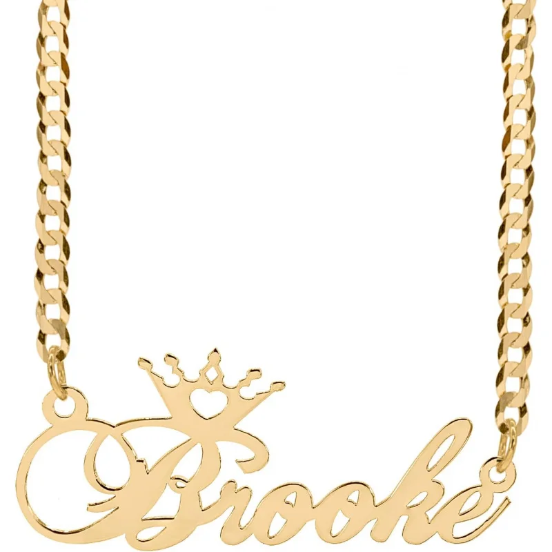 

Personalized Custom Name Necklace 925 Sterling Silver 14K Gold Plated Handcrafted Dainty Hypoallergenic Gift for Her Versatile