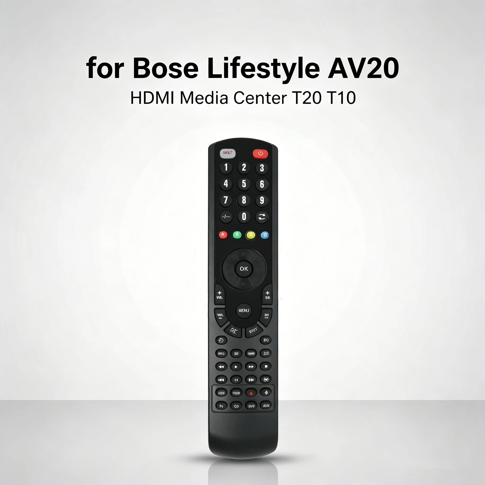 FAZV New Remote Control Replacement for Bose Lifestyle AV20 HDMI Media Center T20 T10